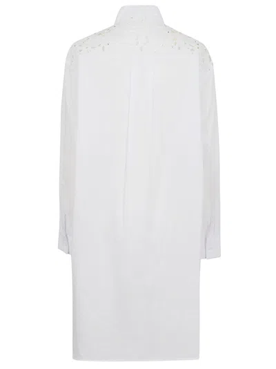 Shop Ermanno Scervino Shirt Over In Bright White