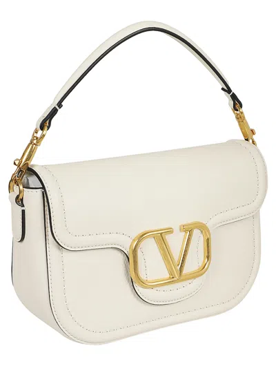 Shop Valentino Shoulder Bag Alltime In Ivory