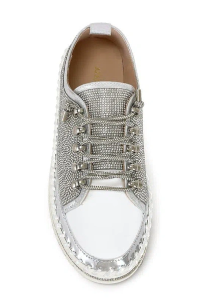 Shop Azalea Wang Gracelynn Platform Sneaker In Silver