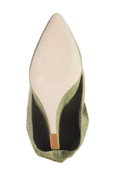 Azalea Wang Sinead Slouch Boot In Green