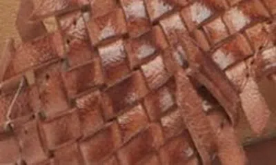 Shop Chocolat Blu Inaya Slingback Platform Sandal In Brown Leather