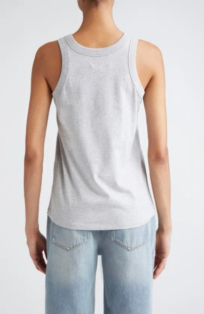 Loulou Studio Loulou De Saison Poso Supima® Cotton Tank In Grey Melange