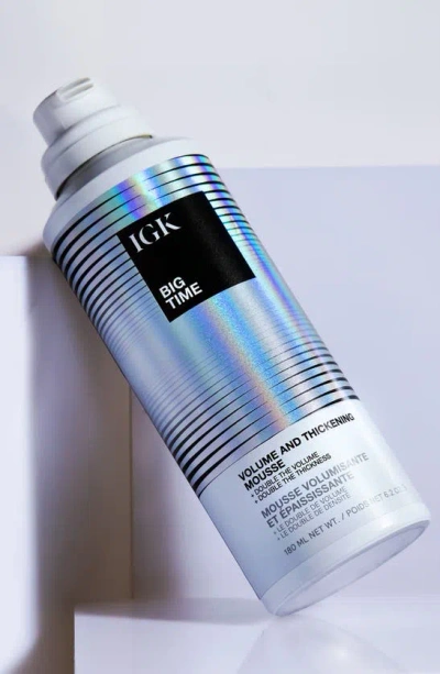 Shop Igk Big Time Volume & Thickening Hair Mousse, 6.2 oz