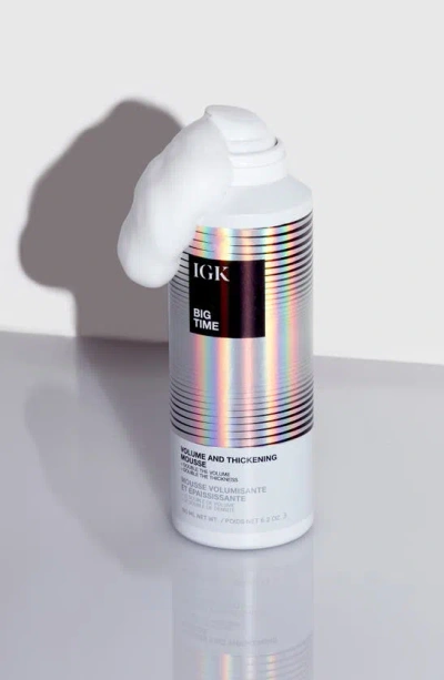 Igk Big Time Volume & Thickening Hair Mousse