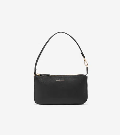 Shop Cole Haan Go Anywhere Wristlet In Black