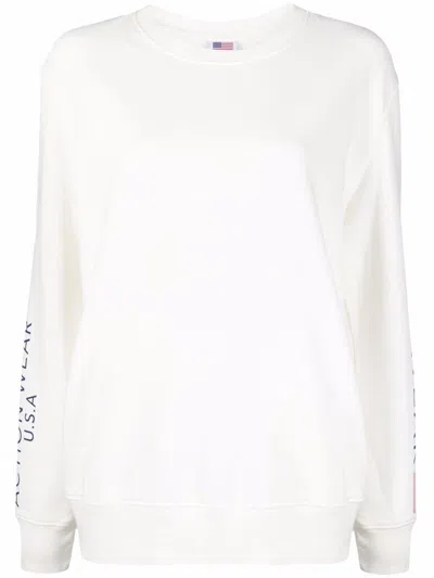 Shop Autry Sweaters In Iconic Wom White