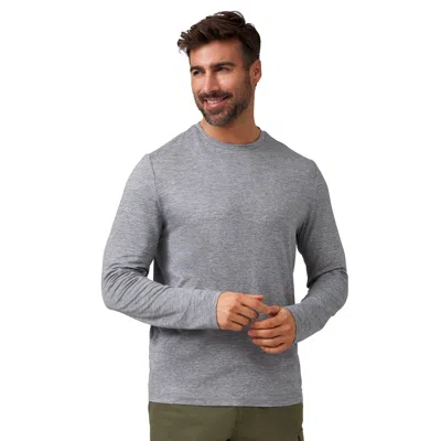 Shop Free Country Men's Super Soft Long Sleeve Sunshirt In Grey