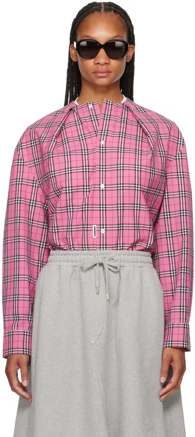 Shop Ader Error Pink Duriat Shirt