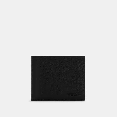 Shop Coach Outlet 3 In 1 Wallet In Black