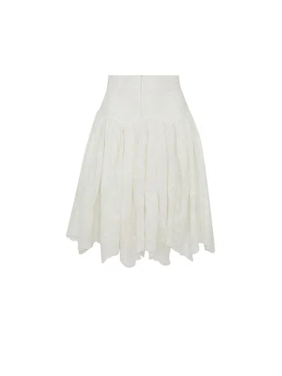 Shop Nocturne Wendy Skirt In White