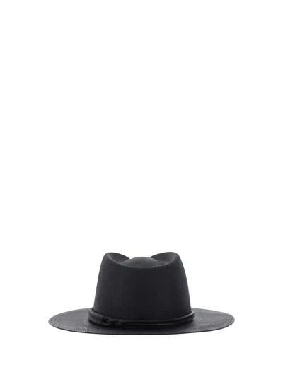 Shop Brunello Cucinelli Hats E Hairbands In Nero+062+ultrablack