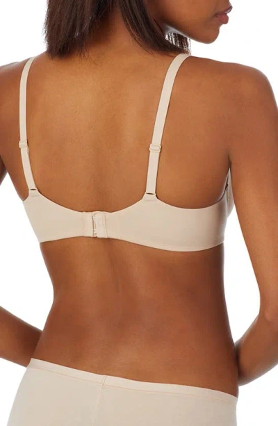 Shop Dkny Table Tops Underwire Plunge Bra In Cashmere
