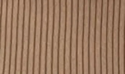 Blu Pepper Ribbed V-neck Tank In Tan