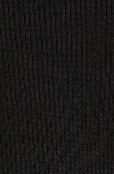Shop Farm Rio Heart Cutout Long Sleeve Sweater Dress In Black