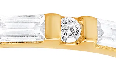 Queen Jewels Cz Band Ring In Gold