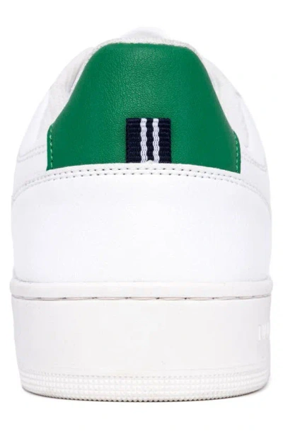 Shop Nautica Low Top Sneaker In White/ Green