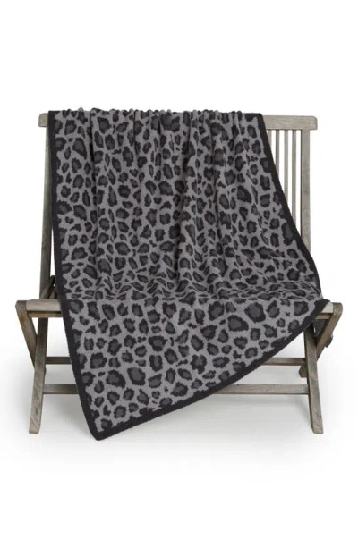 Shop Barefoot Dreams Cozychic™ Safari Blanket In Dove Gray