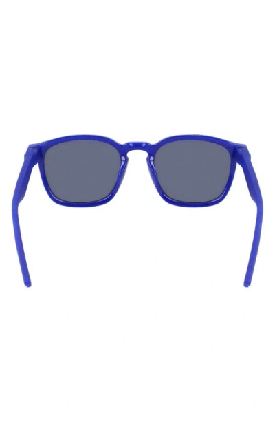 Shop Converse Restore 52mm Square Sunglasses In Milky  Blue