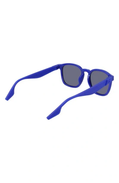 Shop Converse Restore 52mm Square Sunglasses In Milky  Blue