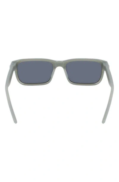 Converse Restore 54mm Rectangular Sunglasses In Milky Summit Sage