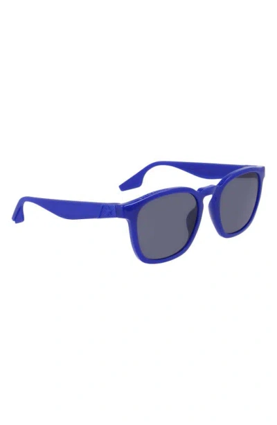 Shop Converse Restore 52mm Square Sunglasses In Milky  Blue