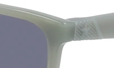Converse Restore 54mm Rectangular Sunglasses In Milky Summit Sage