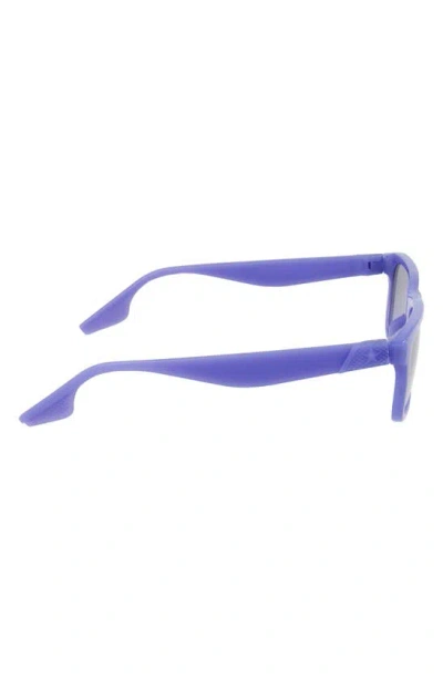 Shop Converse Restore 54mm Rectangular Sunglasses In Milky Ultraviolet