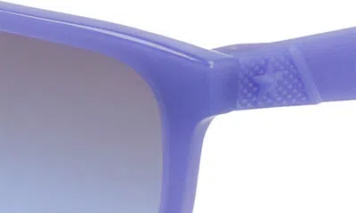 Shop Converse Restore 54mm Rectangular Sunglasses In Milky Ultraviolet