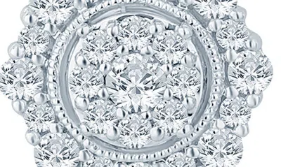 Zac Posen Truly  Diamond Dangle Earrings In White