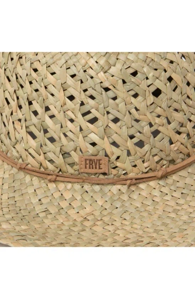 Shop Frye Seagrass Straw Floppy Sun Hat In Natural