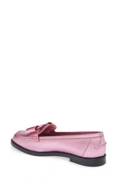 Shop Ferragamo Vivaldo Loafer In Light Pink
