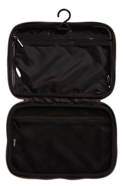 Mytagalongs Coco Quilt Hanging Cosmetic Case In Black