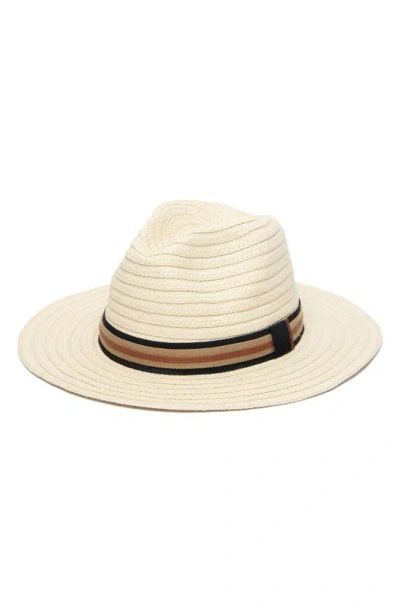 Shop San Diego Hat Layered Band Paper Straw Panama Hat In Natural