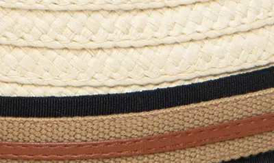 Shop San Diego Hat Layered Band Paper Straw Panama Hat In Natural