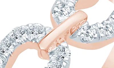 Shop Zac Posen Truly  Diamond Link Ring In Pink