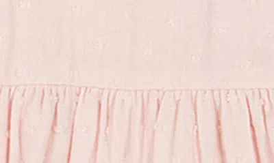 Tommy Hilfiger Clip Dot Cotton Tunic & Bloomers Set In Pink