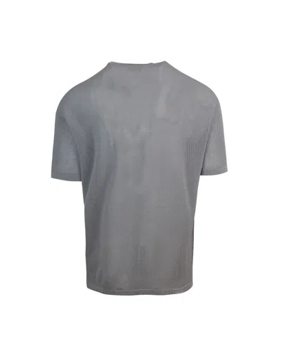 Shop Emporio Armani T-shirts In Grey