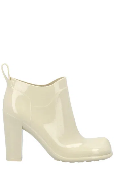 Shop Bottega Veneta Shine Square Toe Ankle Rain Boots In Default Title