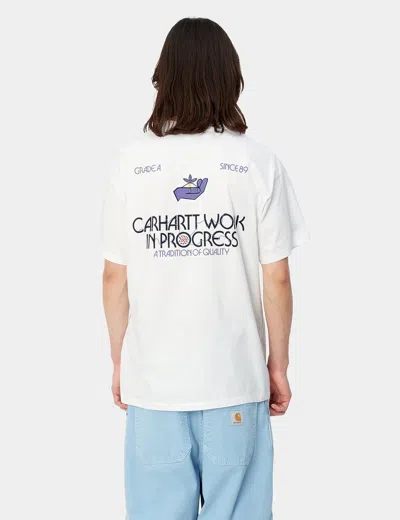 Shop Carhartt -wip Soil T-shirt (loose) In White