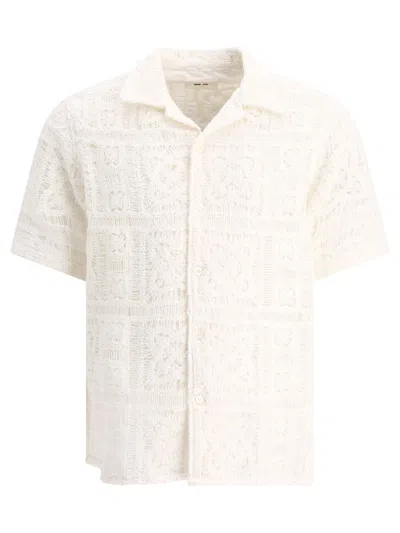 Shop Nn07 Nn.07 "julio Crochet" Shirt In White