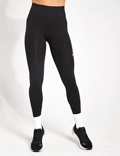 Shop Puma Shapeluxe Seamless Tights In Black