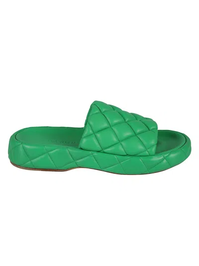 Shop Bottega Veneta Padded Sandals In Default Title