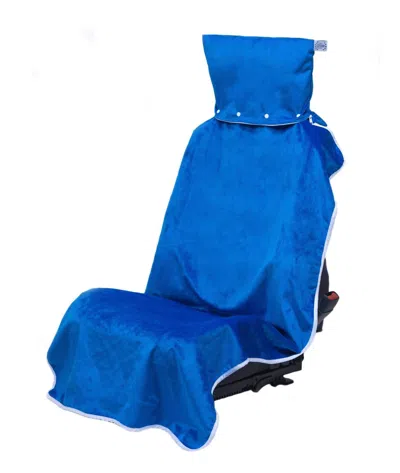 Shop Turtle Towels Waterproof Towel/seat Protector In Blueberry