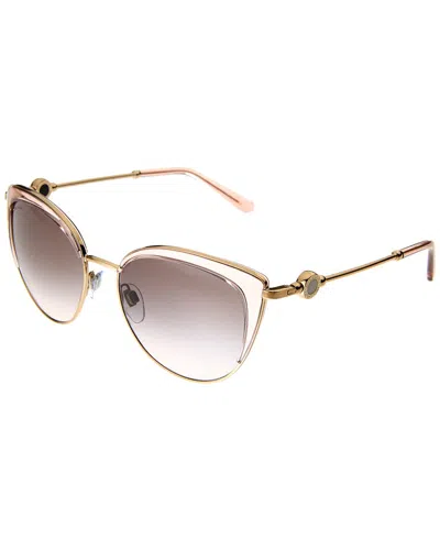 Shop Bulgari Women's Bv6133 55mm Sunglasses In Pink