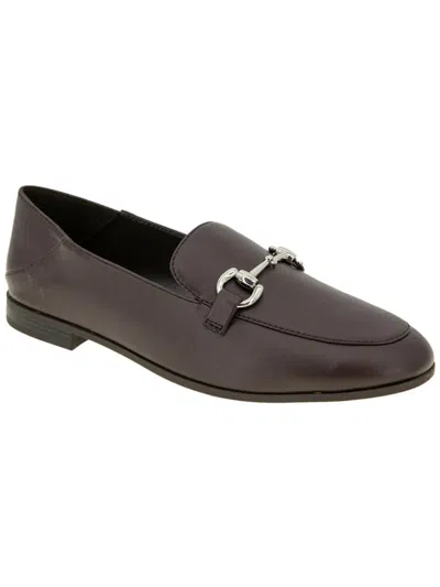 Shop Bcbgeneration Zeldi Womens Faux Leather Slip-on Loafers In Grey