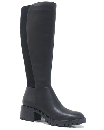 Shop Kenneth Cole New York Riva Leather Boot In Black