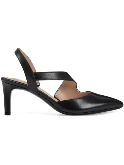 Easy Spirit Recruit Slingback Pointed Toe Pump In Black