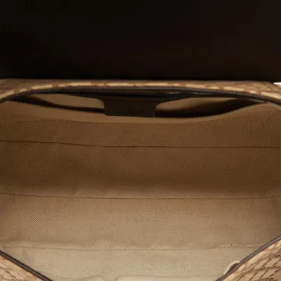 Shop Gucci Diamante Camel Canvas Tote Bag ()