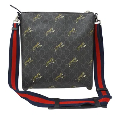 Shop Gucci Gg Supreme Black Canvas Shopper Bag ()