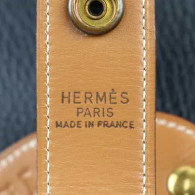 Shop Hermes Hermès Rodeo Black Leather Shoulder Bag ()